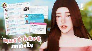 Must have Sims 4 mods that add drama & realistic gameplay 🩷