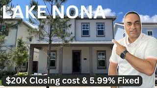 Lake Nona homes for sale new construction with $20K in incentives