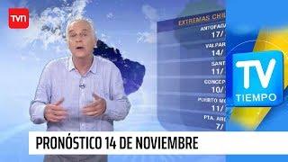 Pronóstico para este jueves 14 de noviembre | TV Tiempo | Buenos días a todos