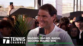 Rafael Nadal on His Success in Madrid, Fatherhood and Future Tennis Dreams | Madrid Second Round