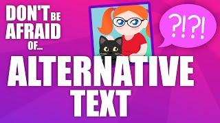 How to write good alt text - Making images accessible with alternative text