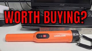 Portable metal detector/pinpointer review: Laselion MD01 with 3 sensitivity settings