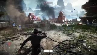 Star Wars Battlefront 2 | Getting destroyed by Old Jabba Jabba