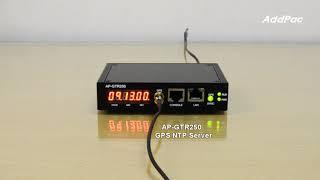 AP-GTR250 Compact Size Embedded GPS NTP Server | AddPac