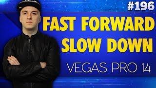 Vegas Pro 14: How To Fast Forward/Slow Down Clips - Tutorial #196