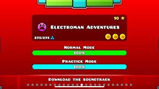 Geometry Dash | Electroman Adventures | 100% Complete! | Daniel’s doodles