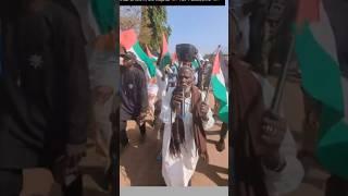 African people with Gaza | Mashallah | #hajj #islamic #shorts