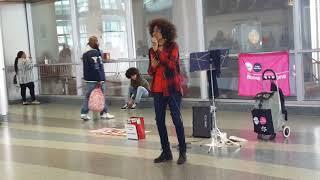 Nadine P. Simmons singing Killing me Softly by Roberta Flack