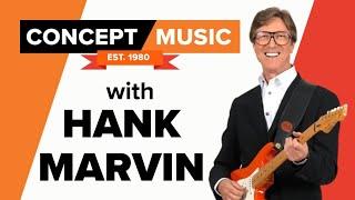 Hank Marvin's 1958 Strat AND Hank himself - With Gra at Concept Music.