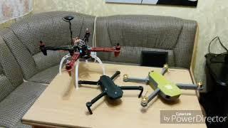 Собираем квадрокоптер DJA Mavic 3D printed  из F450 : часть#1