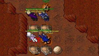 (GM) Gamemasters have some fun with Cavebotter! (Celesta 2006 - RL Tibia 7.6) Wagrof von Aiur