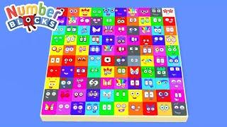 Numberblocks Counting Small to Big 1 - 100 Learn to Count part 6