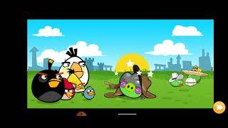 angry birds classic ham em high all levels (3 stars powerup walkthrough)