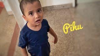 Pihu papa ko daant rahi hai  Pihu cute moments || Pihu and Rasbhari Moments ||