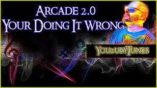 Arcade 2.0    Guy's you're doing it wrong Follow the right steps.