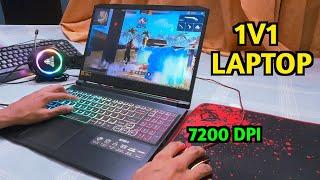 Ryzen 5 5600h Gtx 1650 8gb Ram FreeFire Laptop  Gameplay | Acer Nitro 5 FreeFire Gameplay