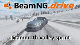 BeamNG Mammoth Valley Sprint