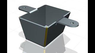 How to use the Sheet Metal tool with Closed Corner and Fillet Weld