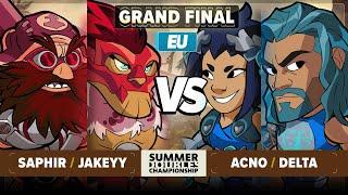 Acno & Delta vs Saphir & Jakeyy - GRAND FINAL - Summer Doubles Championship 2024 - EU 2v2