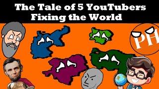 5 Genius YouTubers Fix Europe After WW1 (Live)