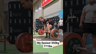 memories from 2022 deadlift 350kg 771lbs, estonian national record @111 8kg, road to 409kg or 900lbs