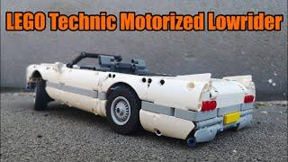 LEGO Technic Motorized Lowrider