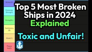 Top 5 Most Powerful and Broken Premium Ships Released in 2024 Explained | World of Warships