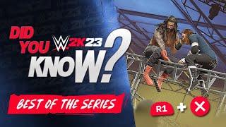 WWE 2K23 Did You Know?: The Best Secrets & Easter Eggs in WWE 2K23!