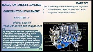 Diesel Engine Troubleshooting and Diagnostics I Diesel Engine Problems and Causes I Diagnostic Tools