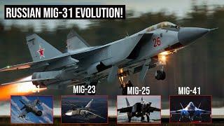 Russian MiG-31 Evolution!! the backbone of Russia’s air defence aviation.