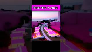 FREE FIRE GAME PLACE VS IN REAL LIFE PLACES 2023 #shorts