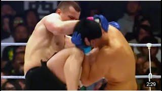 Mirko CRO COP Filipovic Croatia vs Tatsuya Mizuno Japan  KNOCKOUT, MMA Figh HD