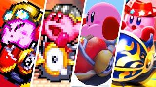 Evolution of Wheelie Rider Kirby (1996-2022)