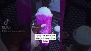 STARBUCKS MANGO DRAGON FRUIT REFRESHER 