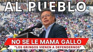 Por qué dijo PETRO que al pueblo NO SE LE MAMA GALLO