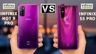 Infinix Hot 9 Pro vs Infinix S5 pro | full comparison | which is best in all features?