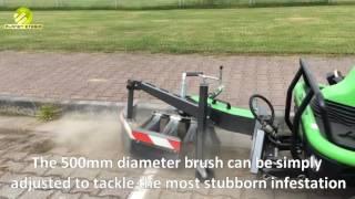 Environmentally Friendly Weed Moss & Algae Removal Brush from Etesia UK