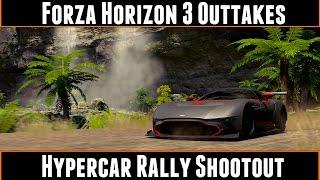 Forza Horizon 3 Outtakes Hypercar Rally Shootout