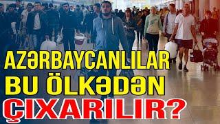 Azərbaycanlılar bu ölkədən çıxarılır? – RƏSMİ - Gündəm Masada -  Media Turk TV