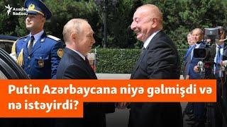 “Hərbi toqquşma ehtimalı yüksəkdir” - Putin Bakıya niyə gəlmişdi?