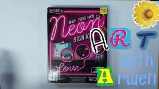 Make your own NEON sign kit