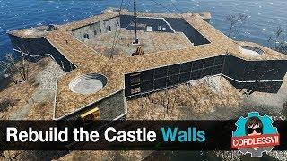 Fallout 4 | Rebuild the Castle Walls