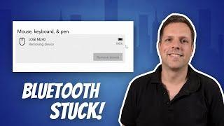 Can't remove Bluetooth device in Windows