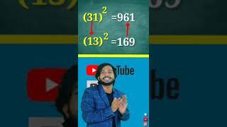 Square Trick | Best trick to find the Square of Any Number| वर्ग निकालने की भूत ट्रिक #shorts #maths