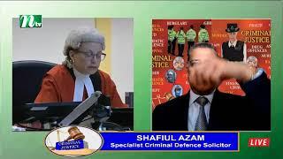 Solicitor Shafiul Azam, Azam & Co. Solicitors - Host, Criminal Justice TV Show 01122024 S2