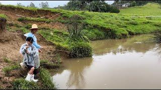 Pescaria raiz no corgo, eles atacavam para valer, jundiá e traira!!!