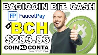 BAGICOIN COMO GANHAR BITCOIN CASH E OUTRAS ALTCOINS GRATUITAMENTE NA INTERNET NA FAUCETPAY.IO 2023