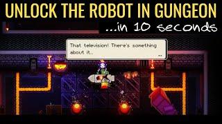 How To Unlock The Robot in 'Enter The Gungeon' in 10 seconds