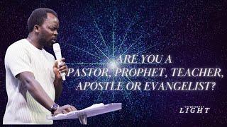 Are You a Pastor, Prophet, Teacher, Apostle, or Evangelist?  | Apostle Emmanuel Adewusi | CCCG