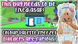 ADOPT ME BUILDERS ARE FRUSTRATED *CANT COLOUR?!?*